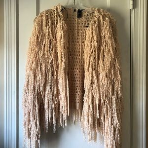 NWT fringe sweater